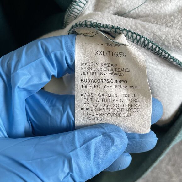 Under Armour Coldgear Hoodie Men's XXL Turquoise Blue Activewear Gym Training - Picture 3 of 5